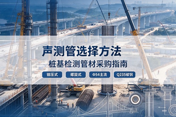 柯坪声测管选型标准
