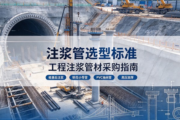 柯坪注浆管选型标准